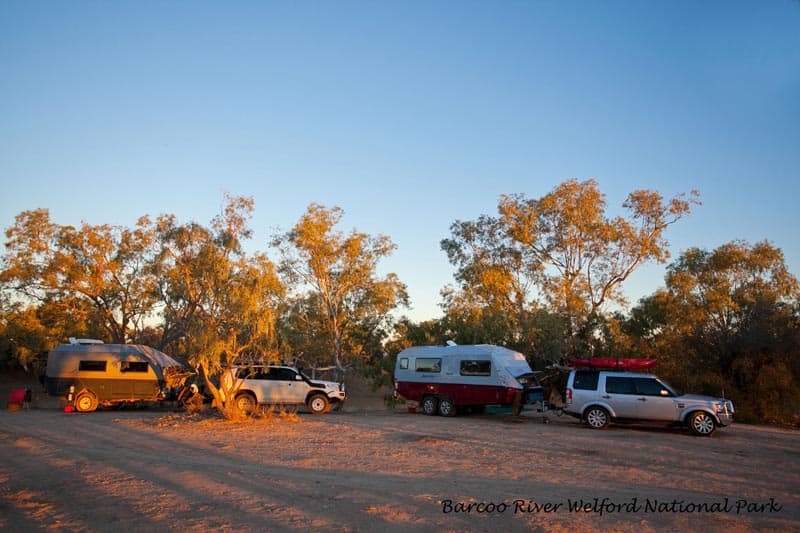 Barcoo River Campsite Welford